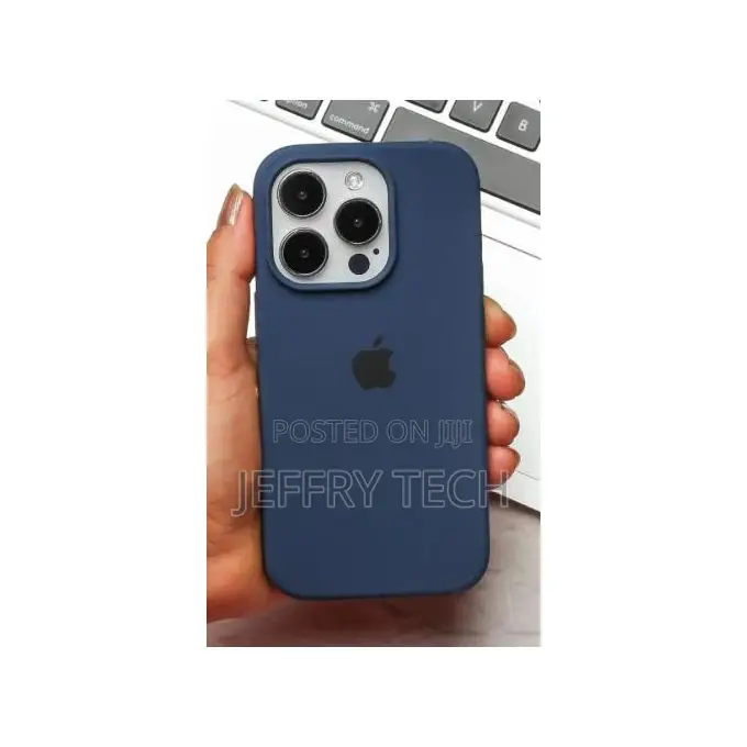 Soft Silicone Back Cover for iPhone 12 Pro – Protective, Shockproof,