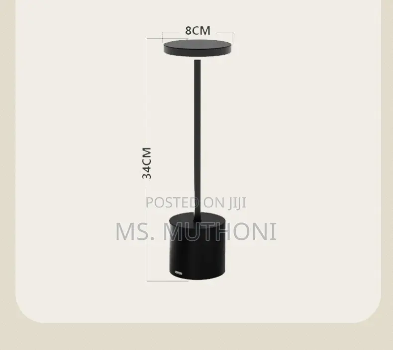 Rechargeable Touch-Control LED Desk Lamp