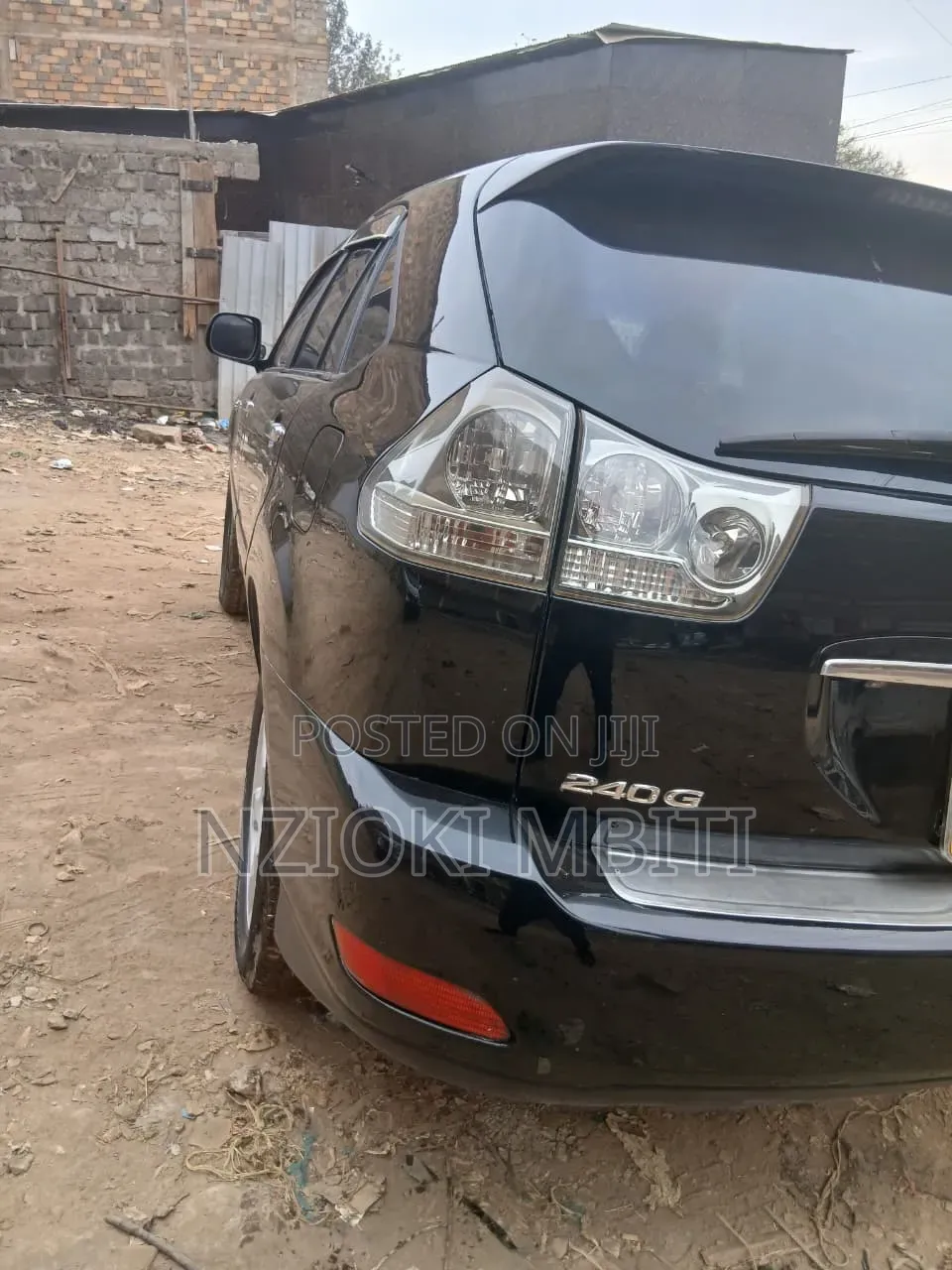 Toyota Harrier 2008 Black