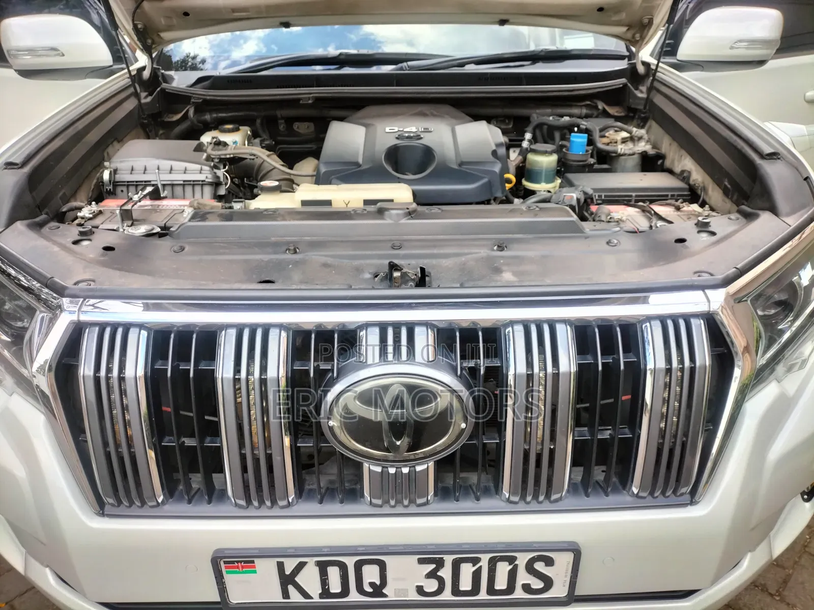 Toyota Land Cruiser Prado 2.8 2018 White