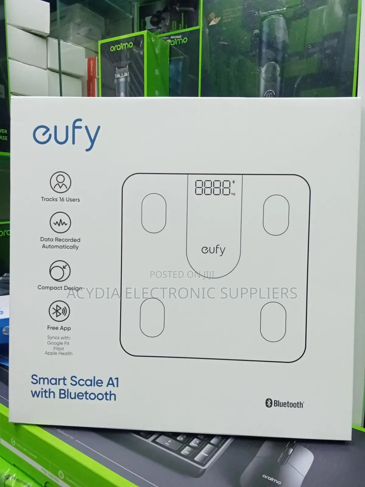 Eufy Smart Scale A1 With Bluetooth for Body Fitness Tracking