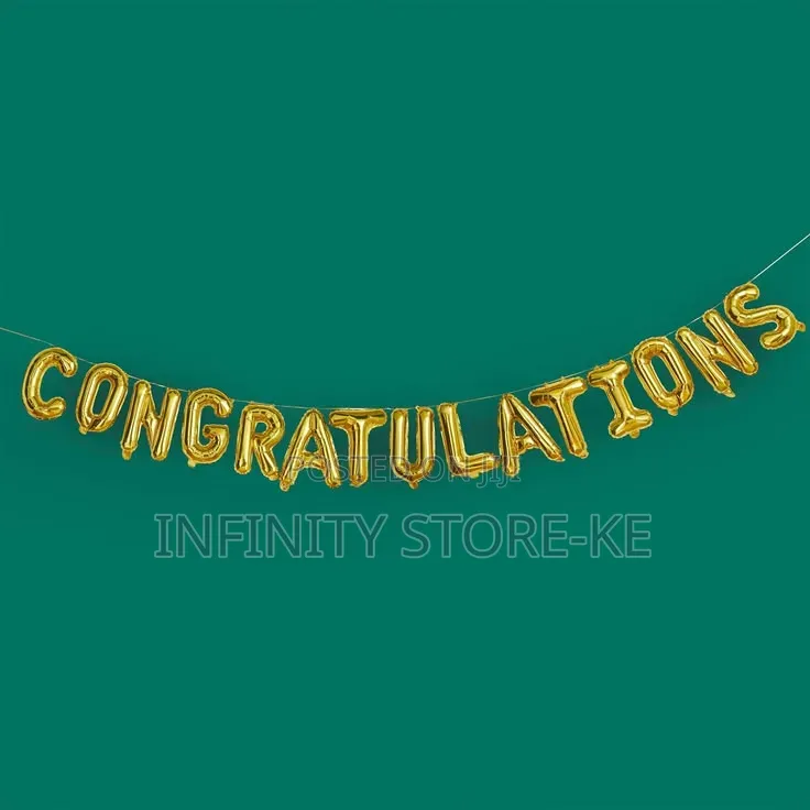Congratulations Foil Banners