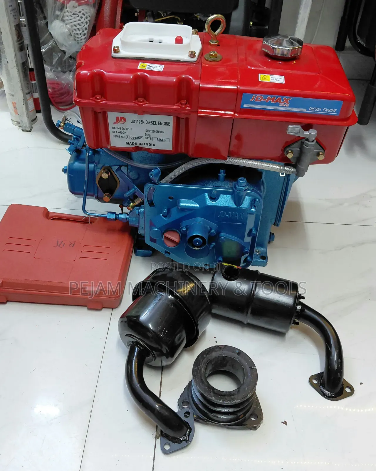 12hp JD-Max JD1125N Water-Cooled Diesel Engine