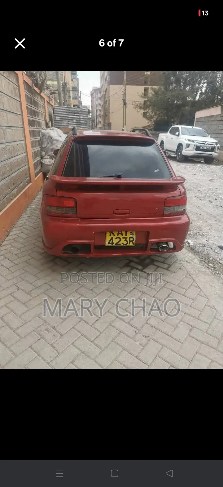 Subaru Impreza 2000 Red