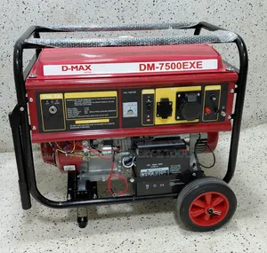 D-Max Japan DM-7500EXE 8.75kva Keystart 16hp Petrol Powered Generator