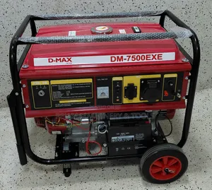 D-Max Japan DM-7500EXE 8.75kva Keystart 16hp Petrol Powered Generator