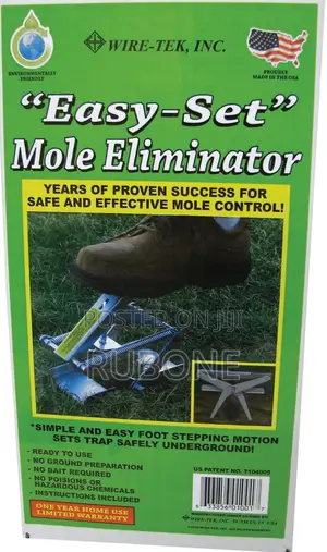 Wire Tek 1001 EasySet Mole Eliminator Trap USA Made