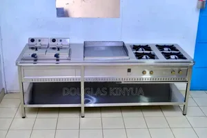 Combined Cooking Range/Cooking Unit 3 Unit Cooking Range