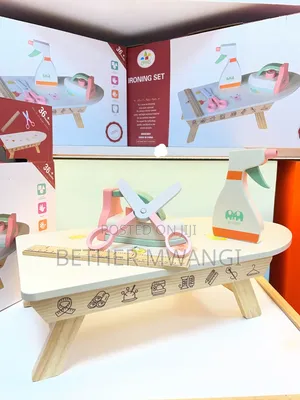 Pretend Ironing Board and Iron Montessori Educational Role Play