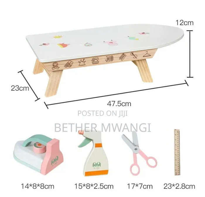 Pretend Ironing Board and Iron Montessori Educational Role Play