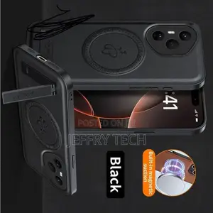 Honor 400 Pro Magnetic Soft Leather Case With Wireless Charging Supp