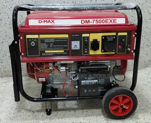 Dmax 10kva Single Phase Keystart Petrol Generator With Wheels