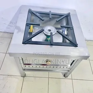 Commercial High Pressure Single Burner Gas Cooker.