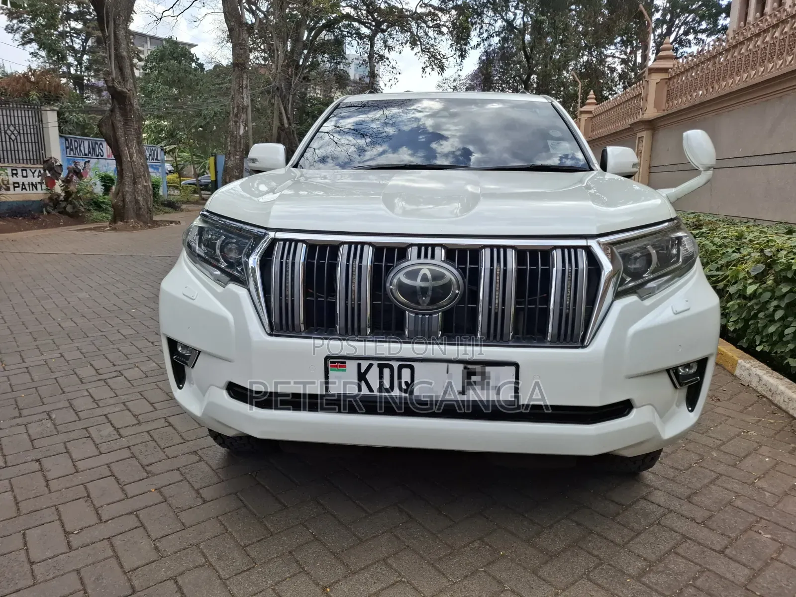 Toyota Land Cruiser Prado 2.8 2018 White