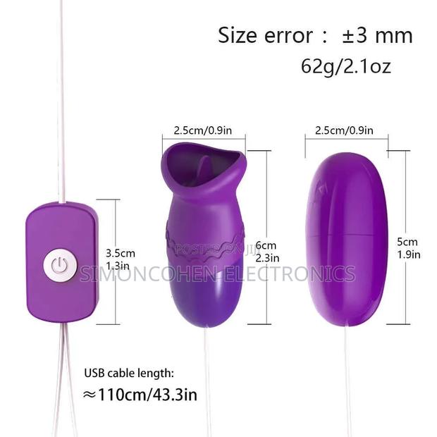 Tongue Oral Licking Egg Vibrator - thumbnail 3