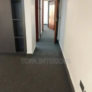 Grey Office Floor Carpets Covering the Whole Floor