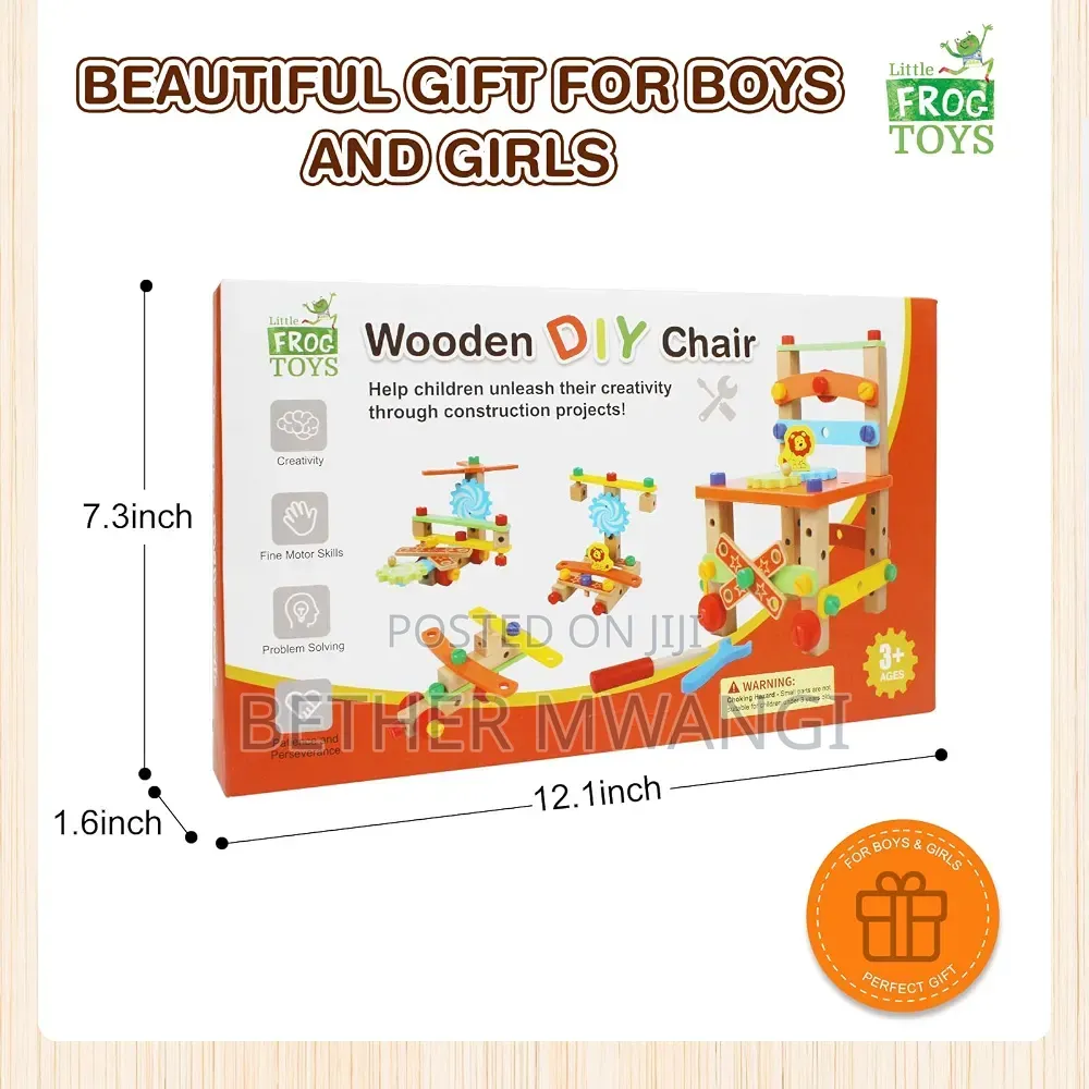 Multifunctional Assembling Kids Chair in Kenya