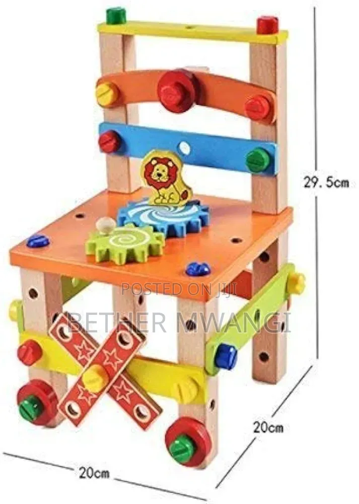 Multifunctional Assembling Kids Chair in Kenya