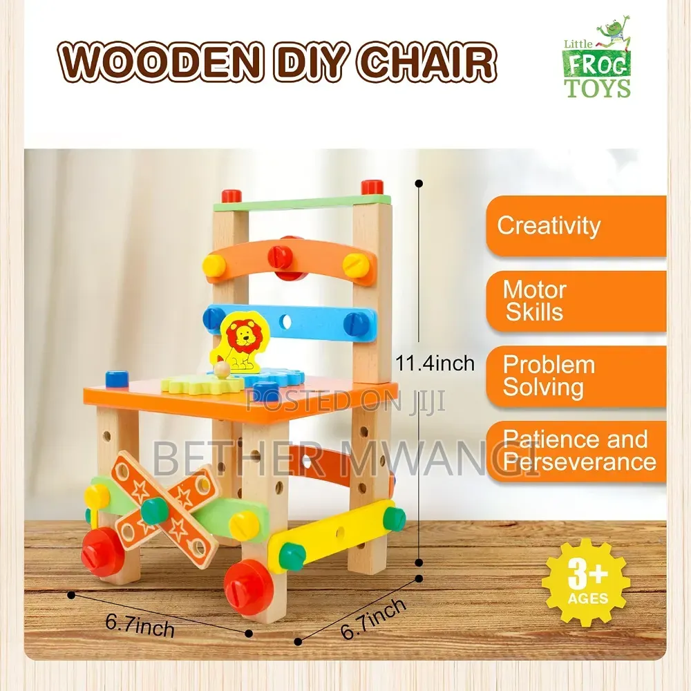 Multifunctional Assembling Kids Chair in Kenya