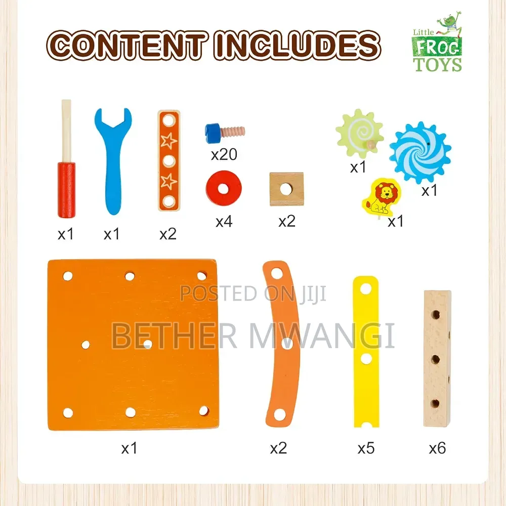 Multifunctional Assembling Kids Chair in Kenya