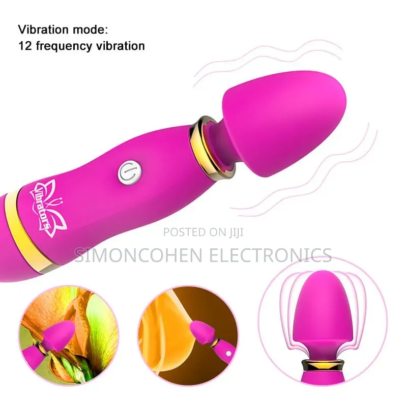 Cordless Mini Wand Massager Vibrator for Women