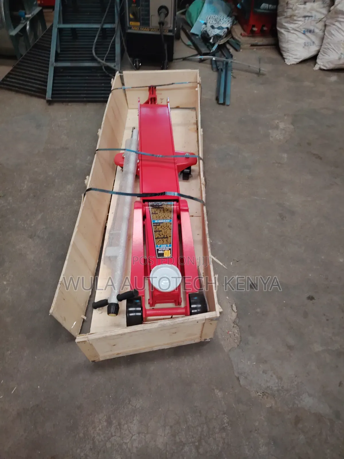 Effortless Lifting System Heavy Duty 10tns Trolley Jack Sunshine Italy