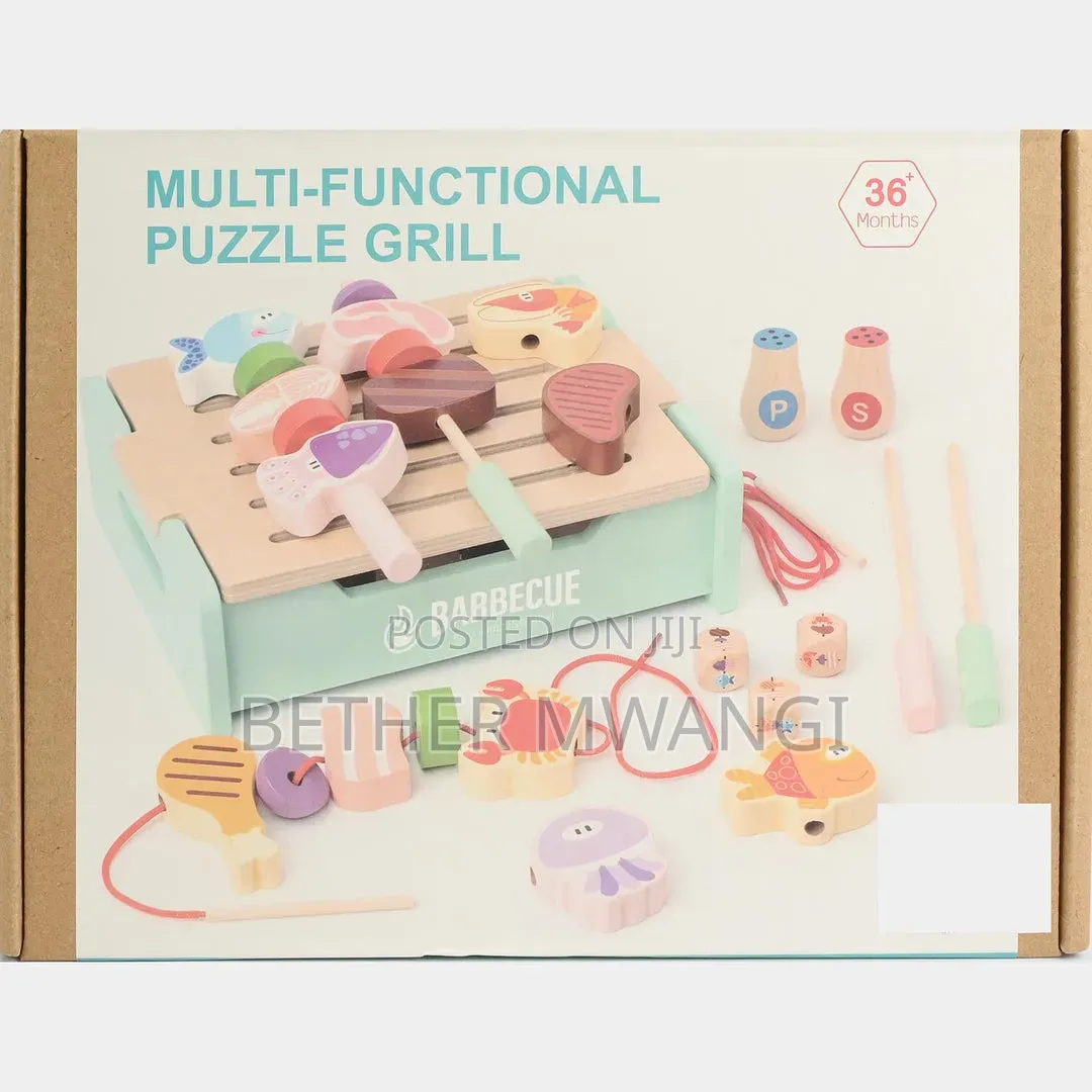 Multifunctional Kids Puzzle Grill Set in Kenya