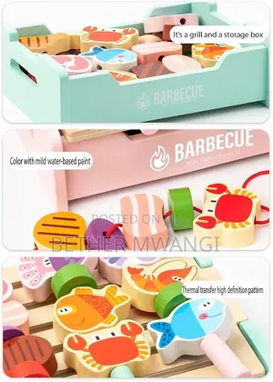 Multifunctional Kids Puzzle Grill Set in Kenya