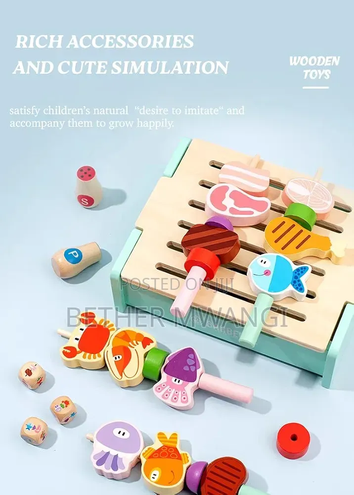 Multifunctional Kids Puzzle Grill Set in Kenya