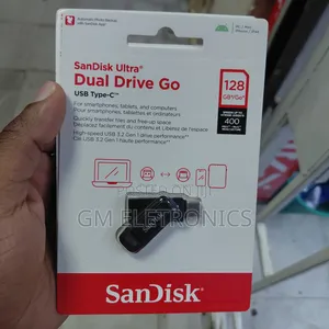 Original SanDisk Ultra Dual Drive Go USB Type-C 128GB Available.