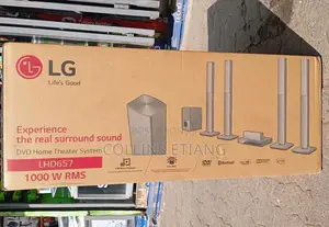 LG (Lhd657) 5.1ch 1000w Tall Boy Home Theatre .
