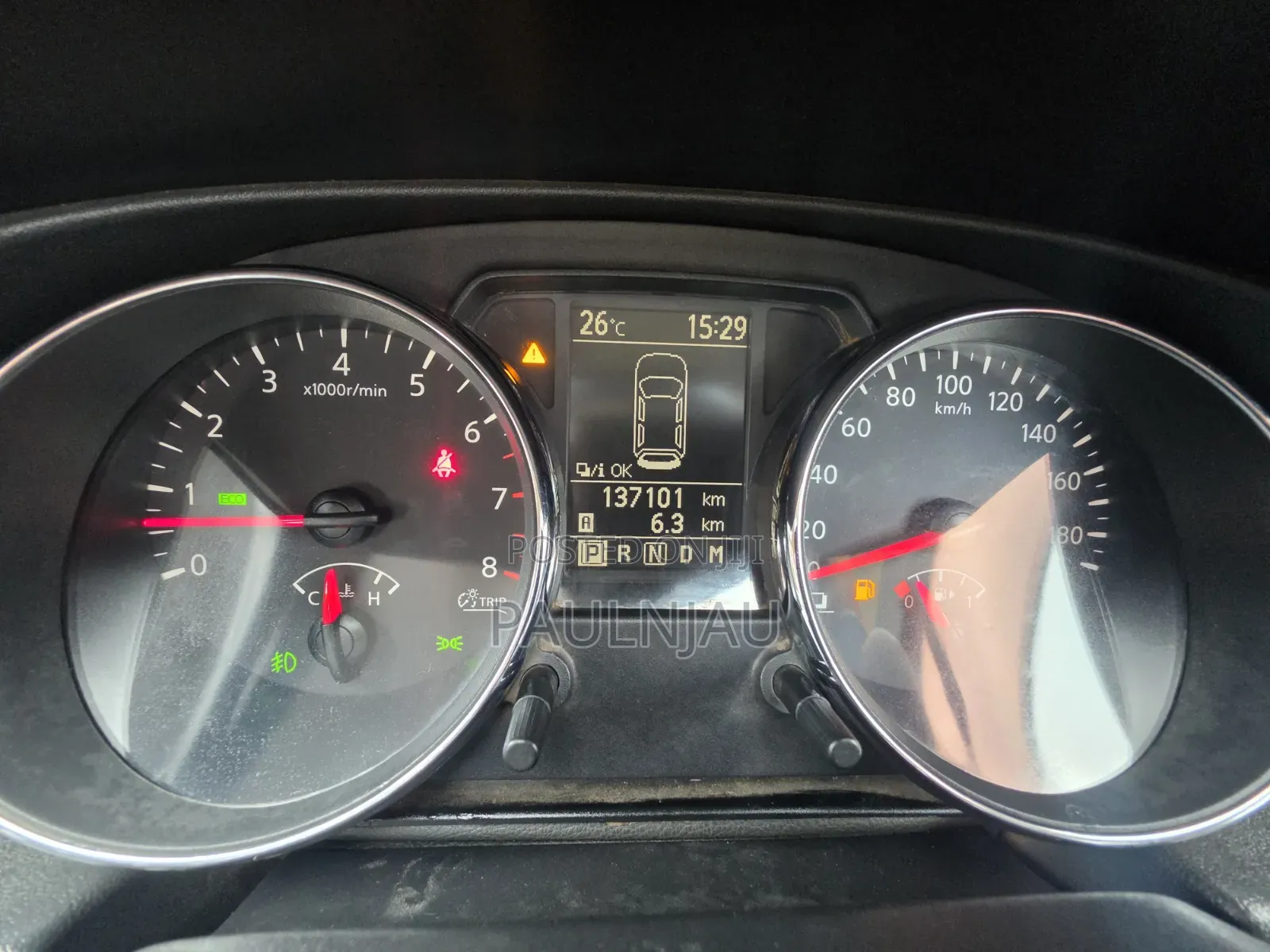 Nissan Dualis 2011 Black