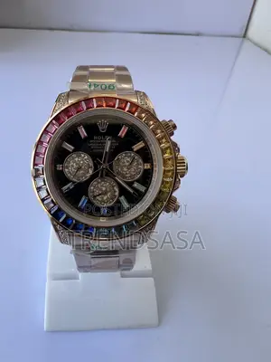 Rolex Daytona Rose Gold Rainbow Watch
