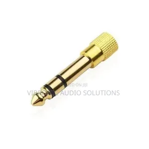 Classic 6.5mm to 3.5mm Audio Mic Adapter Plug