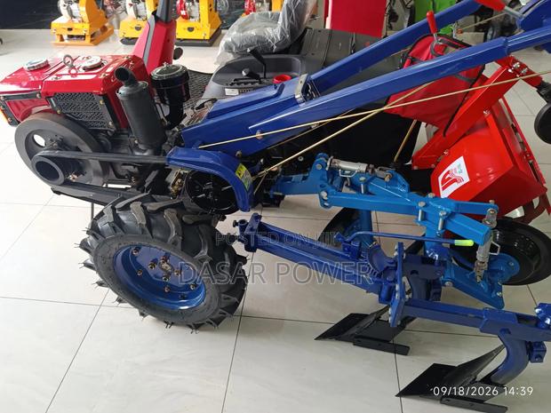 10hp Walking Tractor With Attachments. - thumbnail 2