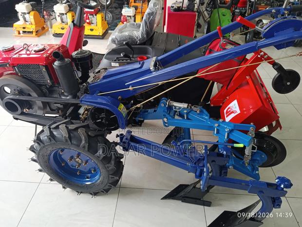 10hp Walking Tractor With Attachments. - thumbnail 3