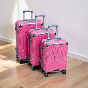 Stylish Design 3-in-1 Unbreakable Suitcase Briefcase Bag Set