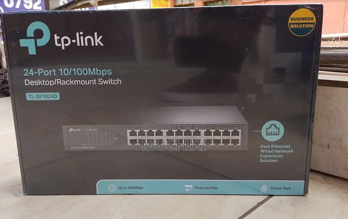 TP-Link 24-Port 10/100mbps Desktop/Rackmount Switch