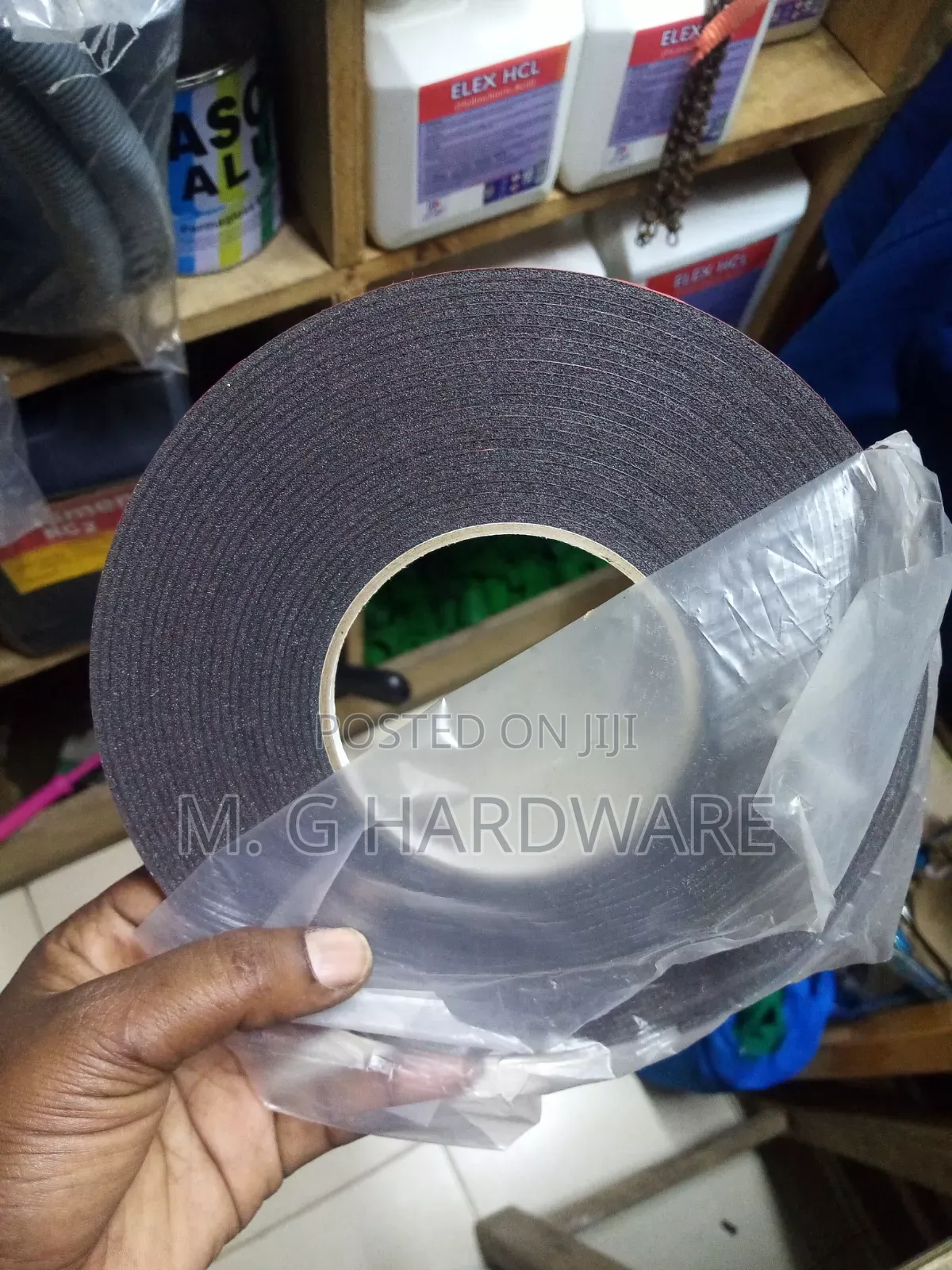 Double Sided Tape Black