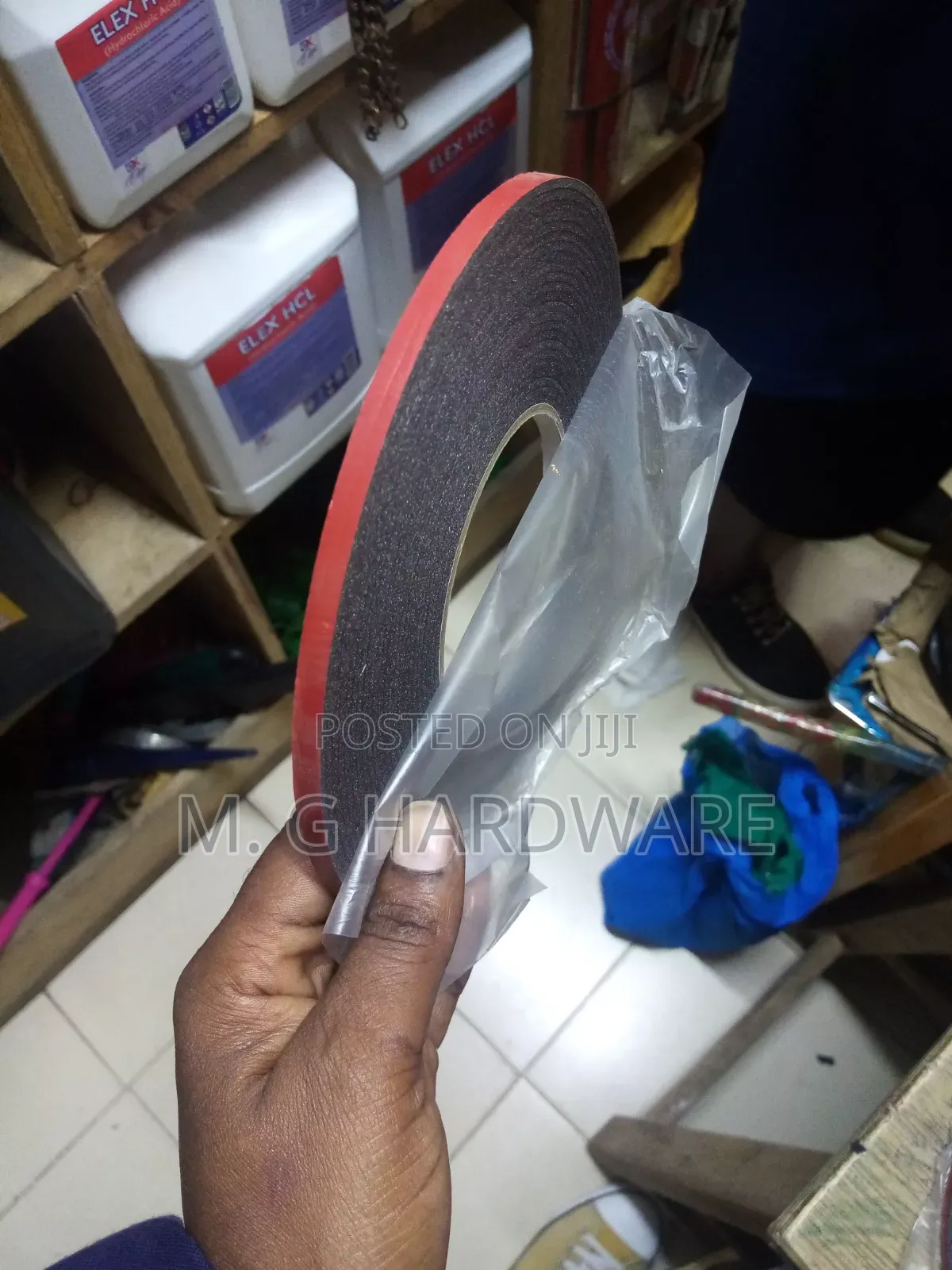 Double Sided Tape Black