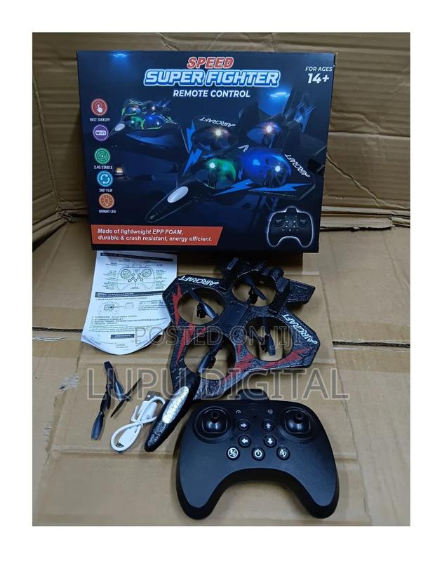 Rechargeable Remote Controlled Jet Fighter - main view