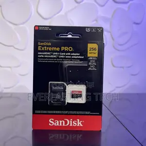 SanDisk Extreme Pro 256GB microSDXC Up to 200mb/S Read