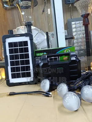 GDTIMES GD-206 Portable Solar Lighting System Kit