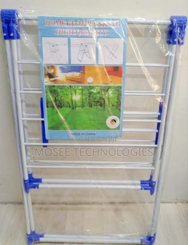 Freestanding Clothes Hanging Rack for Home - main view