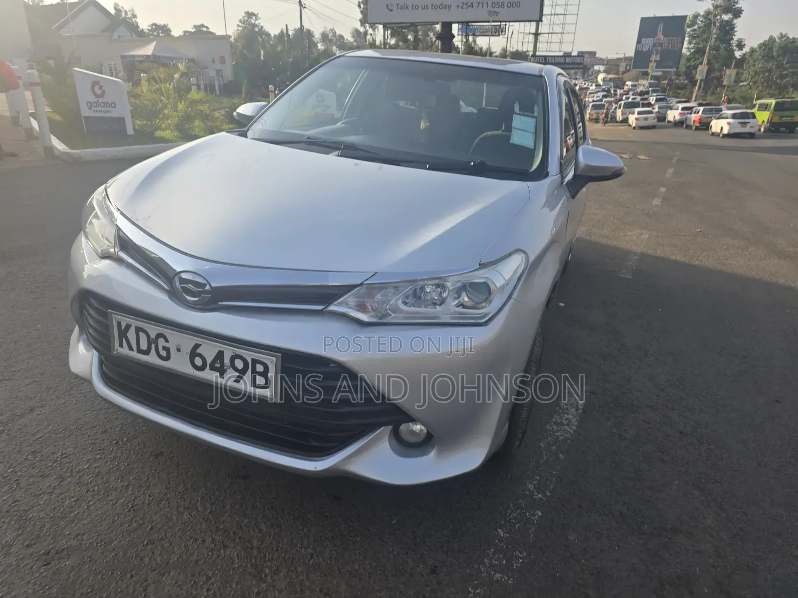 Toyota Axio 2015 Silver