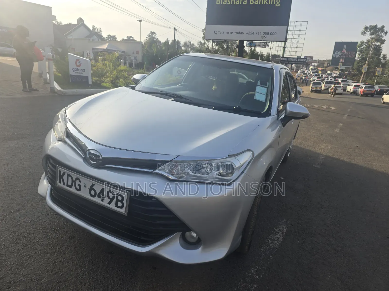 Toyota Axio 2015 Silver