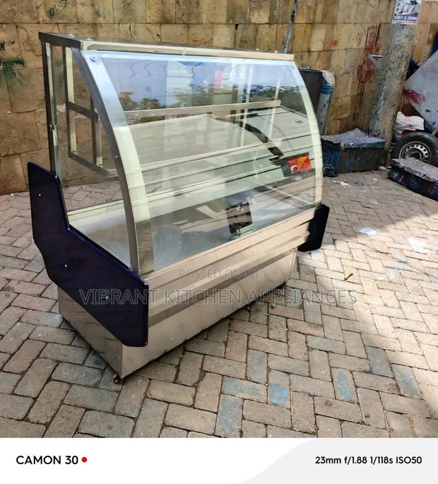 Commercial Cake Display With Freezer - main view