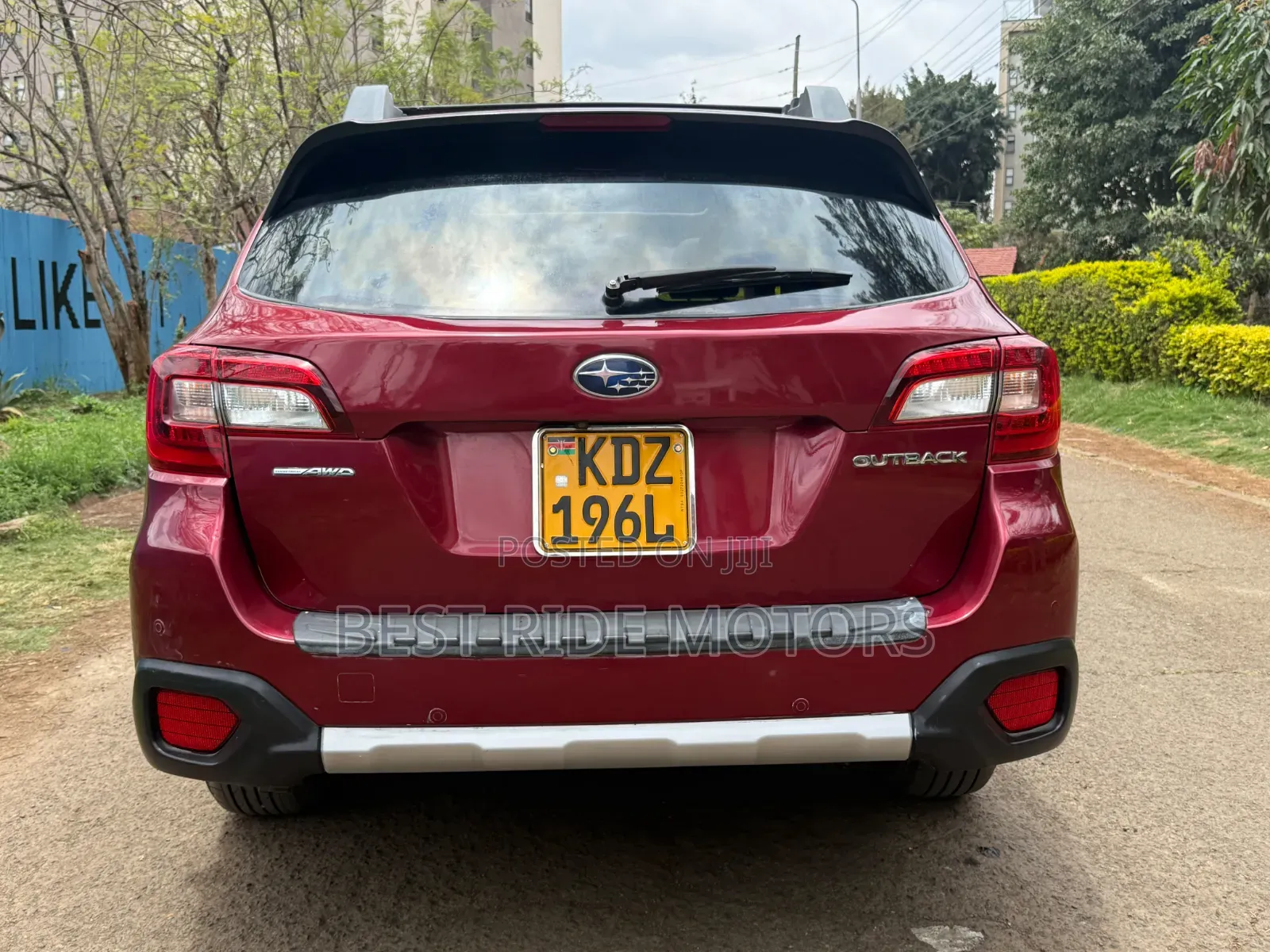 Subaru Outback 2017 Red