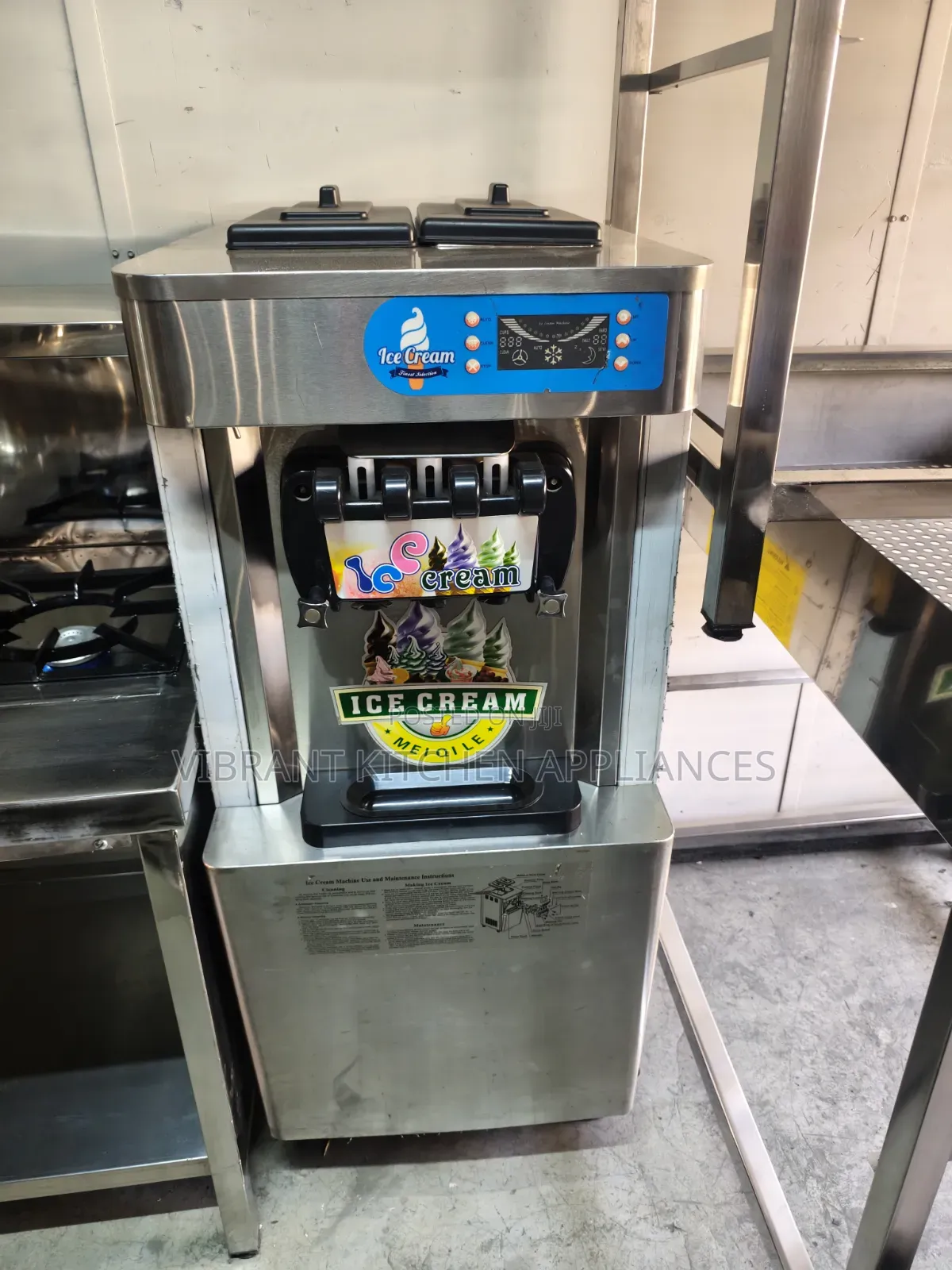 Commercial Electric Ice Cream Machine