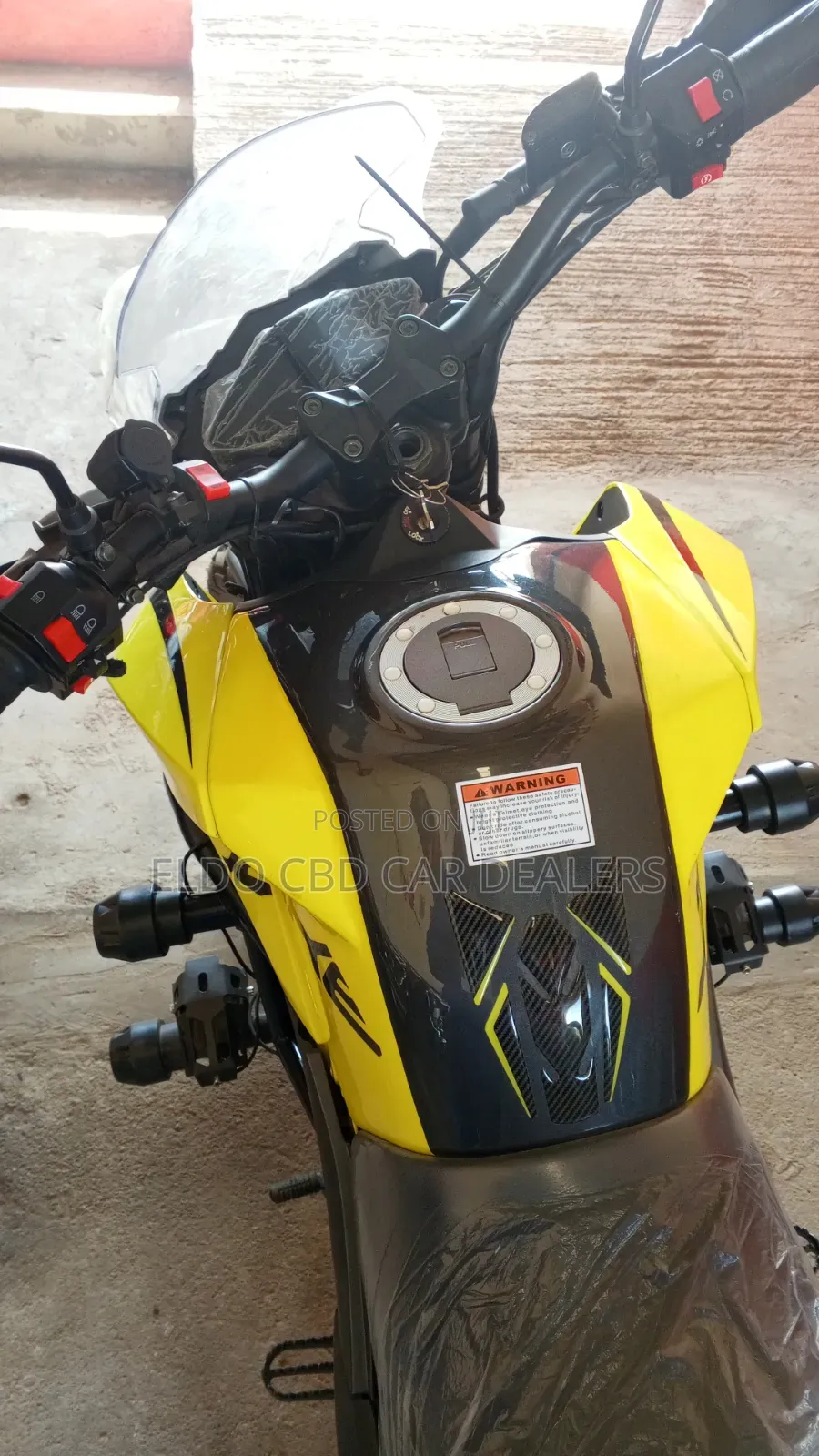 New Regal Raptor DY250 2024 Yellow
